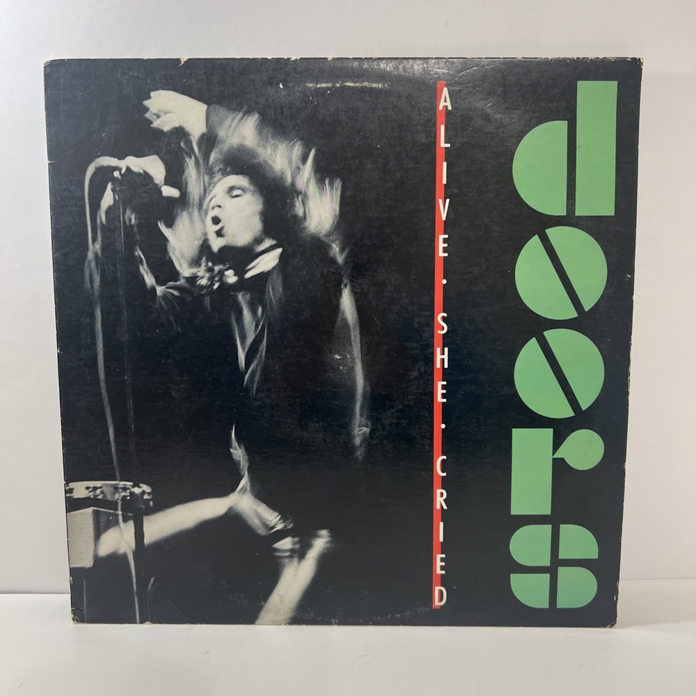 The Doors Alive, She Cried‎ Live Vinyl LP, 1983 First Press, Elektra 60269-1 VTG